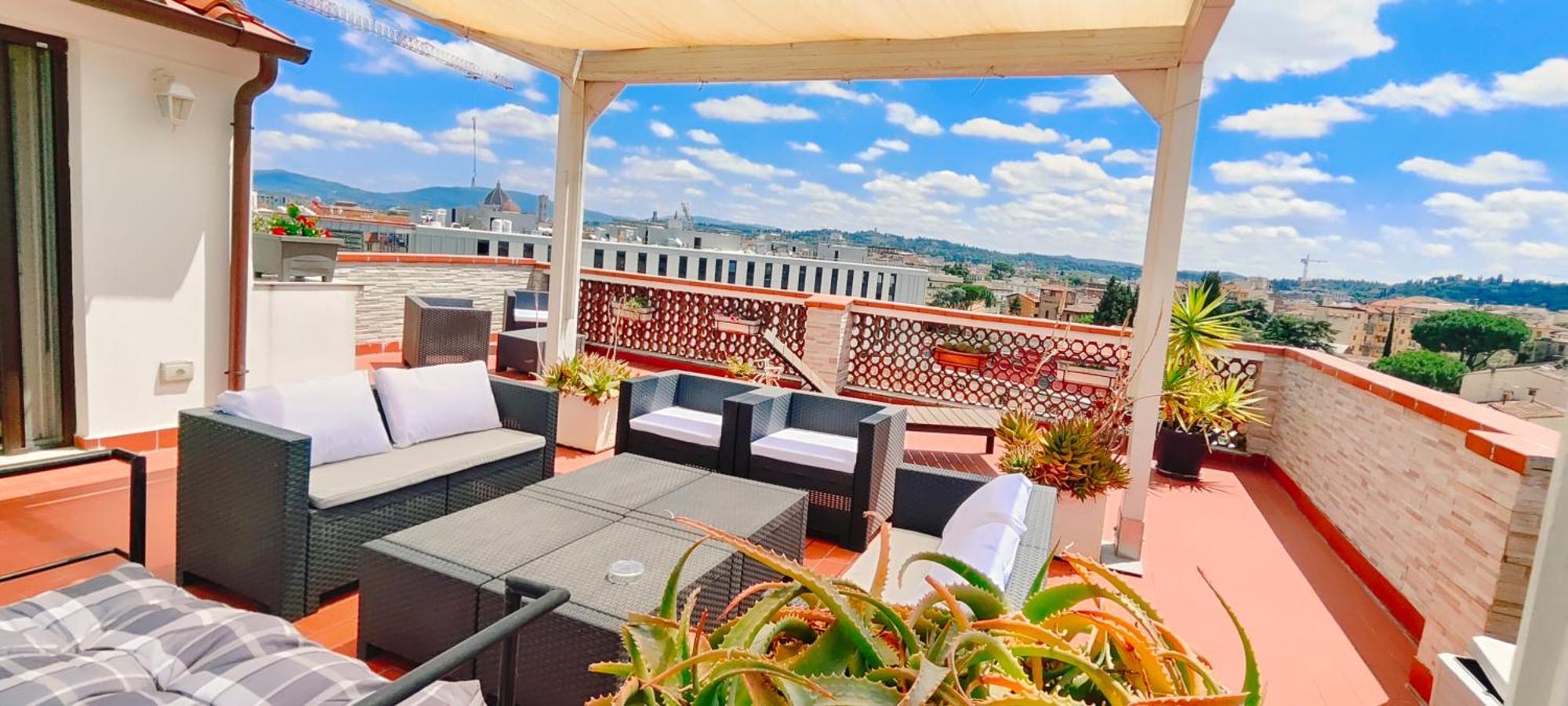 Apartament Panoramic Luxury Little Penthouse Florencja Zewnętrze zdjęcie